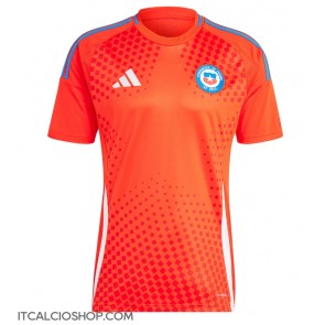 Chile Prima Maglia Copa America 2024 Manica Corta